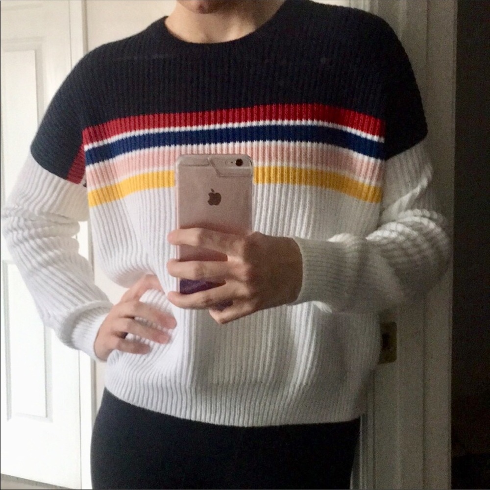 Striped Hollister Sweater NWT